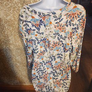 Pale Sky - Koda Split Neck Top